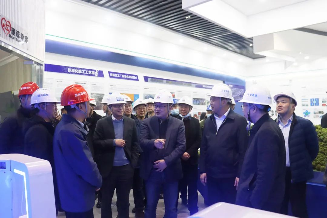 蜀道集團總經(jīng)理助理，蜀道高速集團黨委書記、董事長陳光軍赴古金高速ZCB1-3項目開展工作調(diào)研