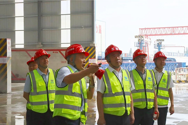 川交公司黨委書記、董事長杜江林赴成德鐵路S11線自動上料拌合站及成德線土建5工區(qū)項(xiàng)目指導(dǎo)工作